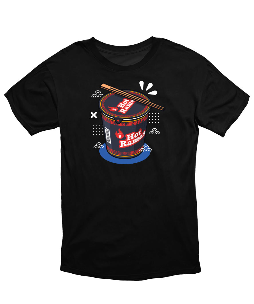 MonkeyPeelz Hot Ramen Print T-Shirt