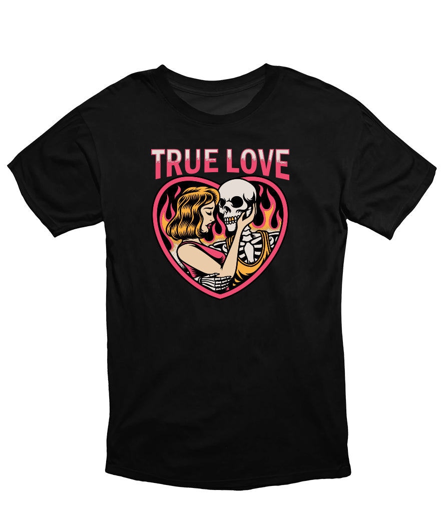 MonkeyPeelz True Love Skull Print T-Shirt