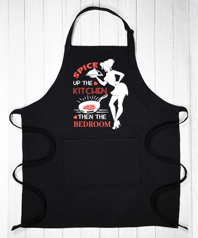 MonkeyPeelz Spice Kitchen Print Apron