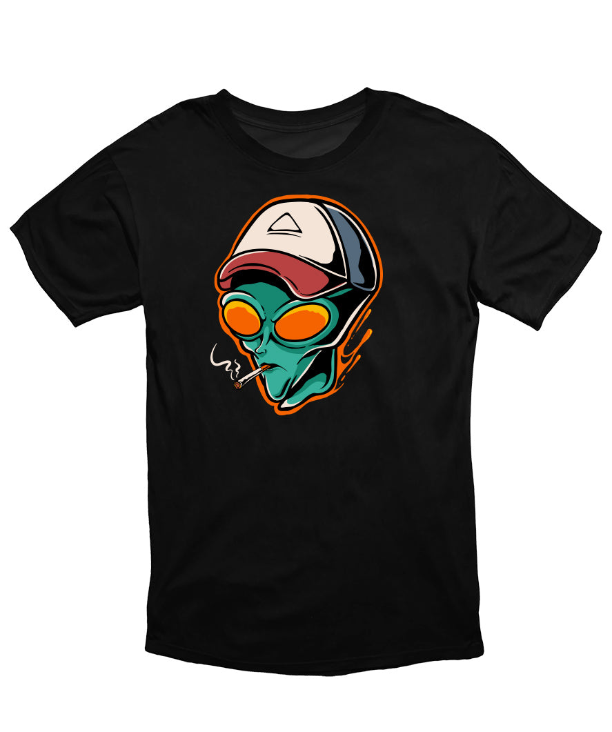MonkeyPeelz Cool Alien Print T-Shirt