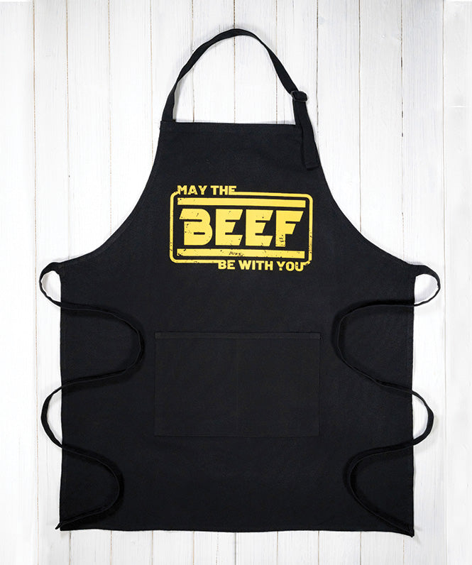 MonkeyPeelz Beef Print Apron