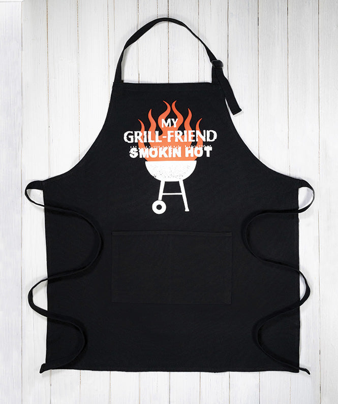 MonkeyPeelz Grill Friend Print Print Apron